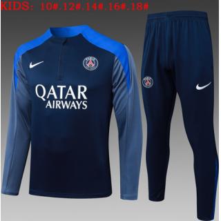 Chándal PSG 2025/26 (Bule II Half Zipper) - NIÑOS